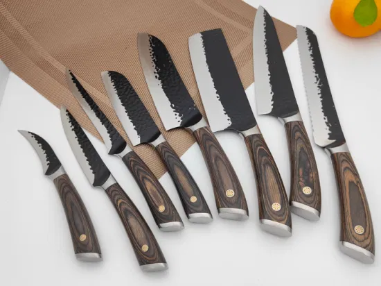 Кухонный нож из нержавеющей стали, нож шеф-повара Santoku Kinfe, набор ножей для хлеба
